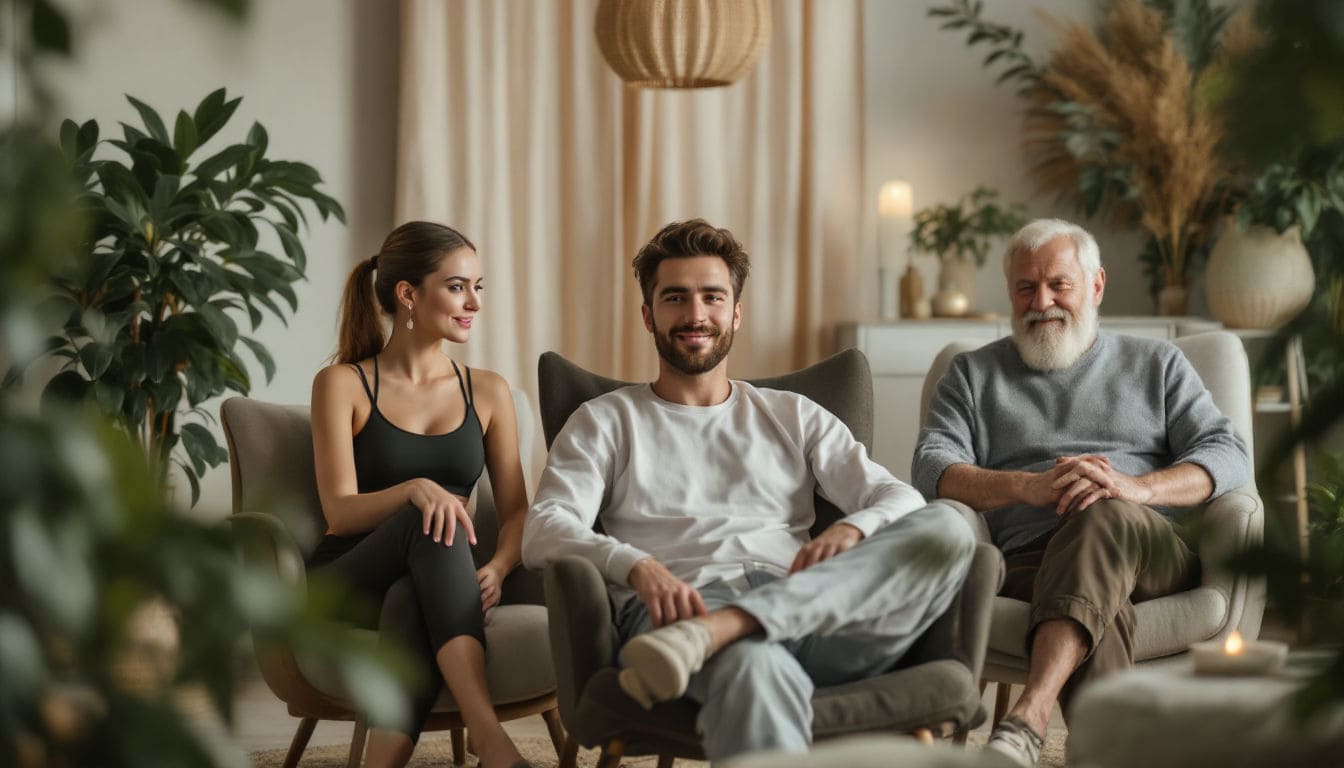 group of people for shiatsu